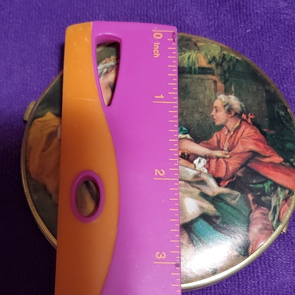 Vintage compact mirror - Picture 4 of 5